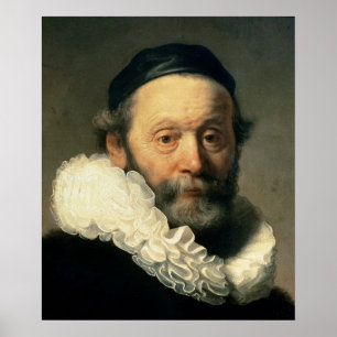 Portrait of Johannes Uyttenbogaert Poster