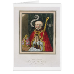 Portrait of John Alcock (c. 1430-1500), Founder of