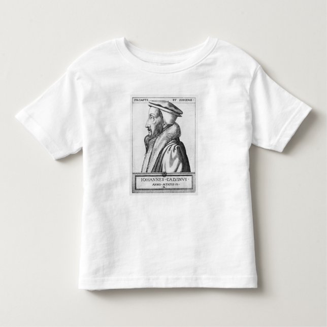 Portrait of John Calvin  aged 53, 1564 Toddler T-Shirt (Front)