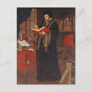 Portrait of John Calvin Postcard