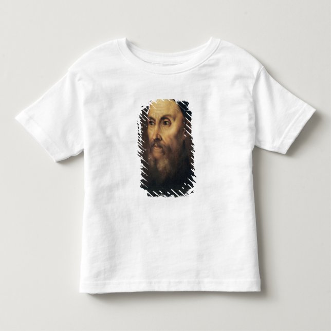 Portrait of John Calvin Toddler T-Shirt (Front)