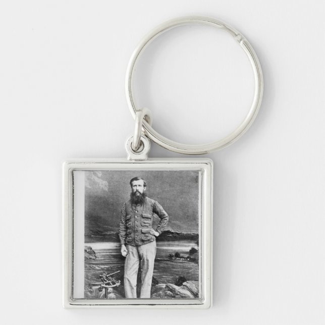 Portrait of John Hanning Speke Key Ring (Front)