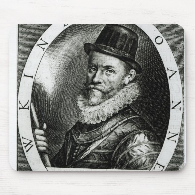 Portrait of John Hawkins Mouse Pad (Front)