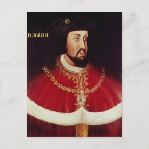 Portrait of John II of Portugal Postcard