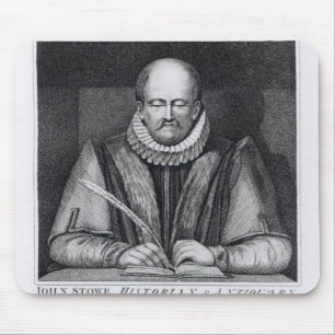 Portrait of John Stowe's from his monument Mouse Pad