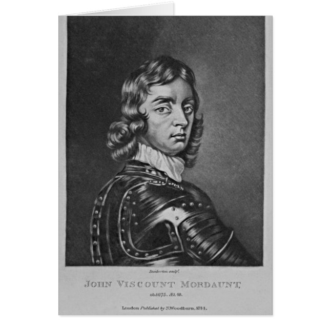 Portrait of John Viscount Mordaunt (Front)