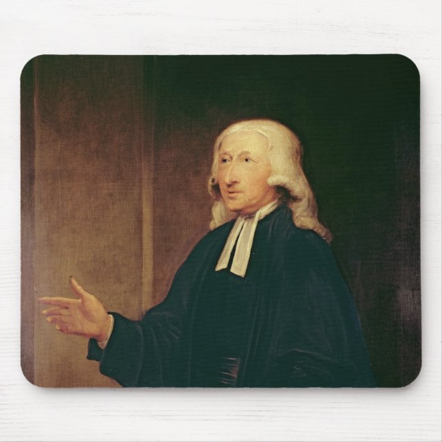 Portrait of John Wesley  1788 Mouse Pad (Front)