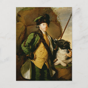 Portrait of John Whetham of Kirklington (1731-81) Postcard