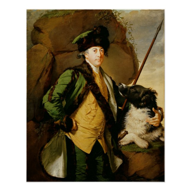 Portrait of John Whetham of Kirklington (1731-81) Poster (Front)
