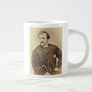 Portrait of John Wilkes Booth   1861-65 Large Coffee Mug