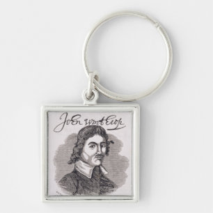 Portrait of John Winthrop Key Ring