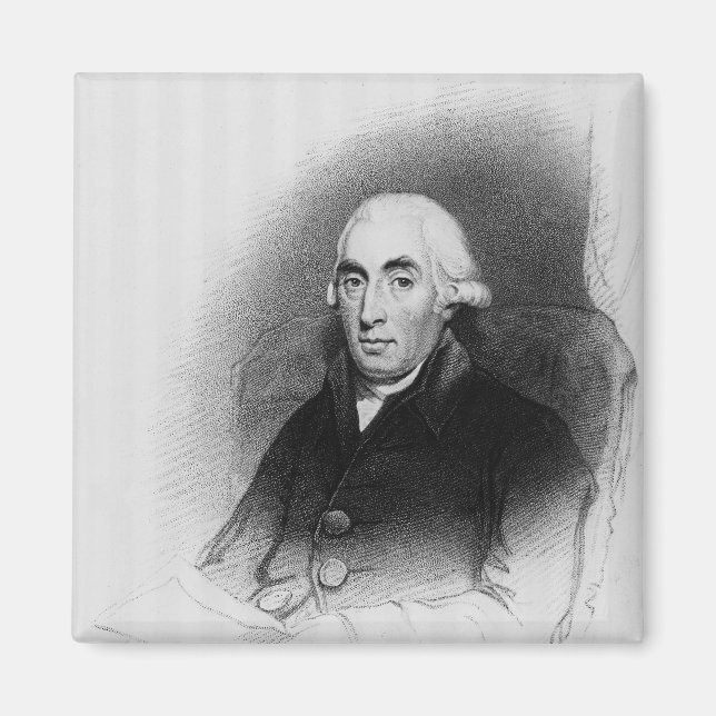 Portrait of Joseph Black Magnet (Front)