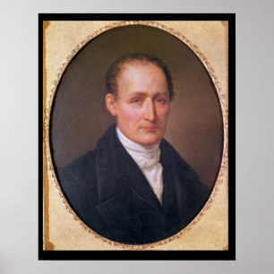 Portrait of Joseph Nicephore Niepce 1854 Poster