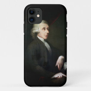 Portrait of Joseph Priestley (1733-1804) (oil on c iPhone 11 Case