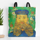 Portrait of Joseph Roulin | Vincent van Gogh Tote Bag<br><div class="desc">Vincent van Gogh’s series of portraits of Joseph Roulin, the postman in Arles, is a heartfelt tribute to his close friend and confidant. Painted between 1888 and 1889, the works showcase Van Gogh’s Post-Impressionist style, featuring bold colours, dynamic brushstrokes, and expressive character. Each portrait reflects Van Gogh’s admiration for Roulin,...</div>