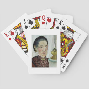Portrait of Josephine, the artist's second wife, c Playing Cards