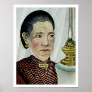 Portrait of Josephine, the artist's second wife, c Poster