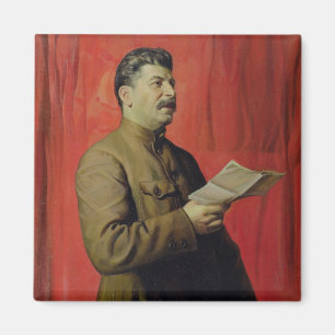 Portrait of Josif Stalin, 1933 Magnet