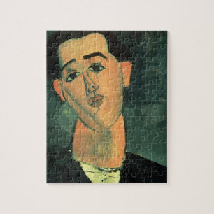 Portrait of Juan Gris (1887-1927) 1915 (oil on can Jigsaw Puzzle