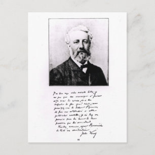 Portrait of Jules Verne Postcard