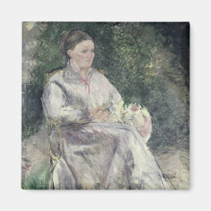 Portrait of Julie Velay, Wife of the Artist Magnet