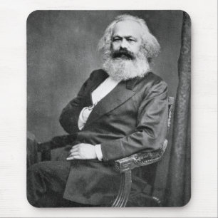 Portrait of Karl Marx (Founder of Marxism) Mouse Pad