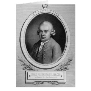Portrait of Karl Philipp Emmanuel Bach