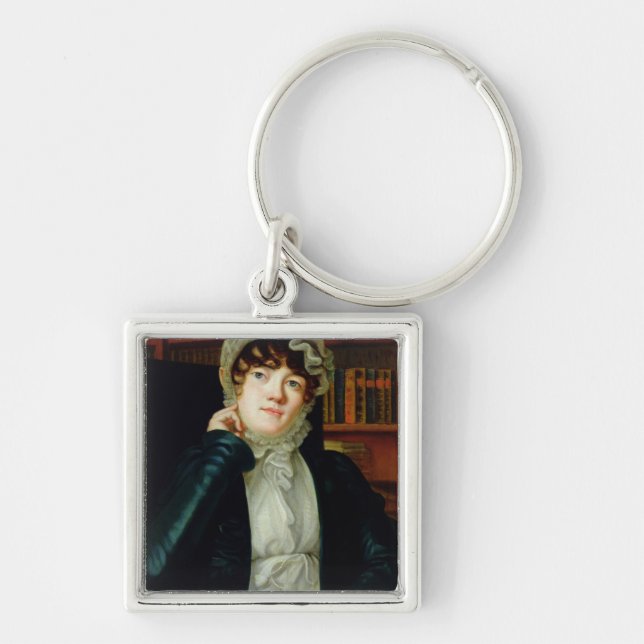 Portrait of Karolina Pavlova, c.1830 Key Ring (Front)