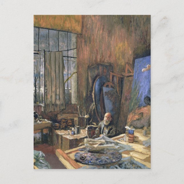 Portrait of Ker-Xavier Roussel  1935 Postcard (Front)