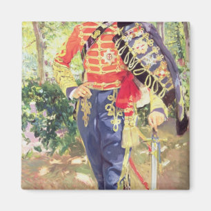 Portrait of King Alfonso XIII Magnet