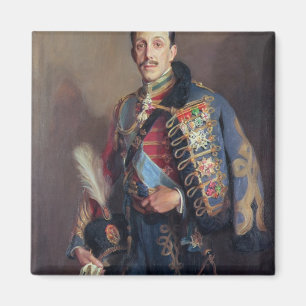 Portrait of King Alfonso XIII of Spain , 1927 Magnet
