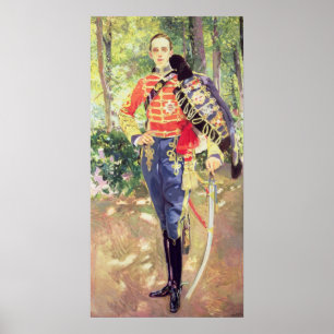 Portrait of King Alfonso XIII Poster