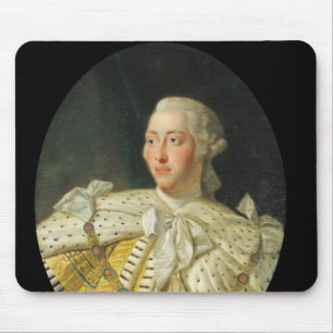 Portrait of King George III after 1760 Mouse Pad