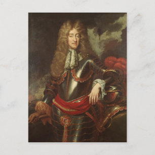 Portrait of King James II, c.1690 Postcard
