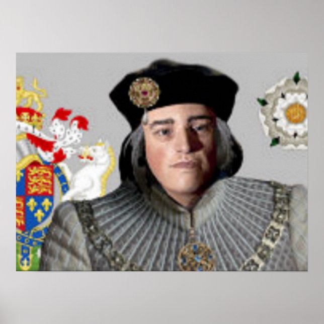 Portrait of King Richard III Poster (Front)