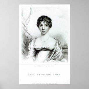 Portrait of Lady Caroline Lamb Poster