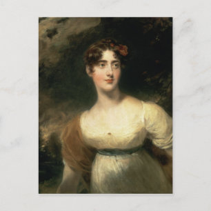 Portrait of Lady Emily Harriet Wellesley-Pole Postcard