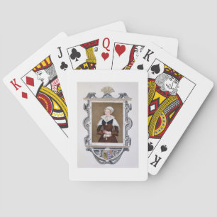 Portrait of Lady Jane Grey (1537-54) 'Nine-Days Qu Playing Cards