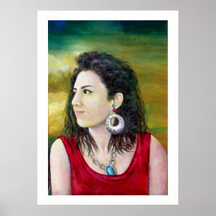 PORTRAIT OF LADY POSTER