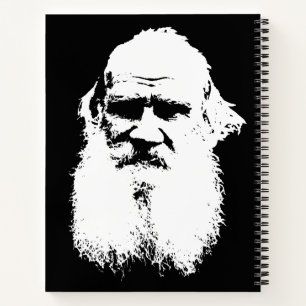 Portrait of Leo Tolstoy Notebook