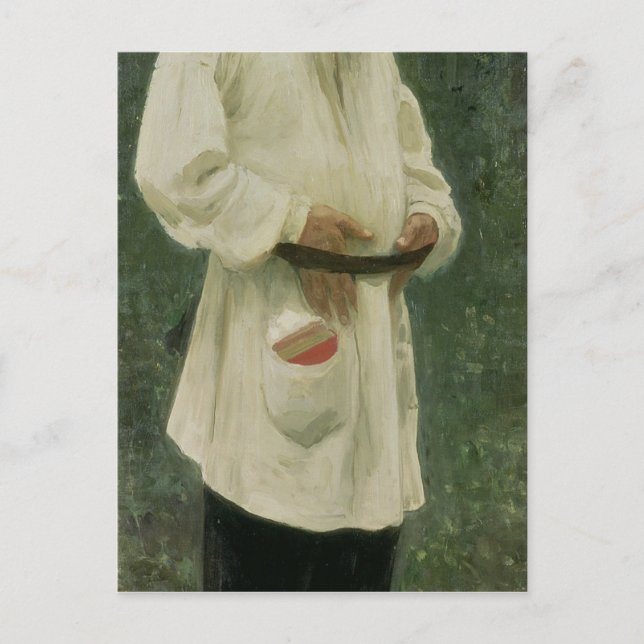 Portrait of Lev Tolstoy  1901 Postcard (Front)