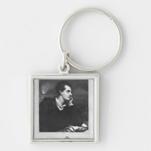Portrait of Lord Byron Key Ring