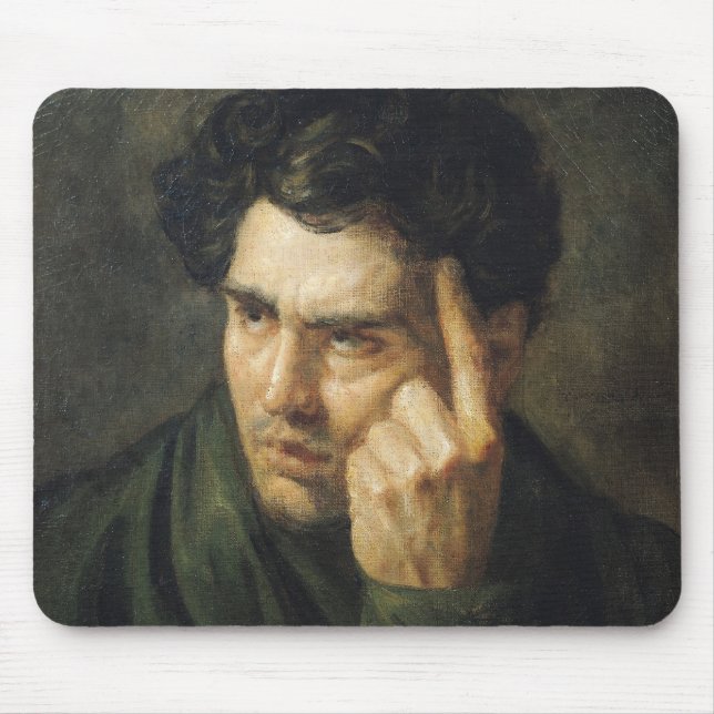 Portrait of Lord Byron Mouse Pad (Front)