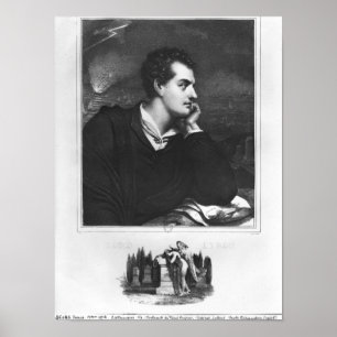 Portrait of Lord Byron Poster
