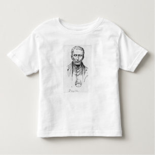 Portrait of Louis Braille Toddler T-Shirt