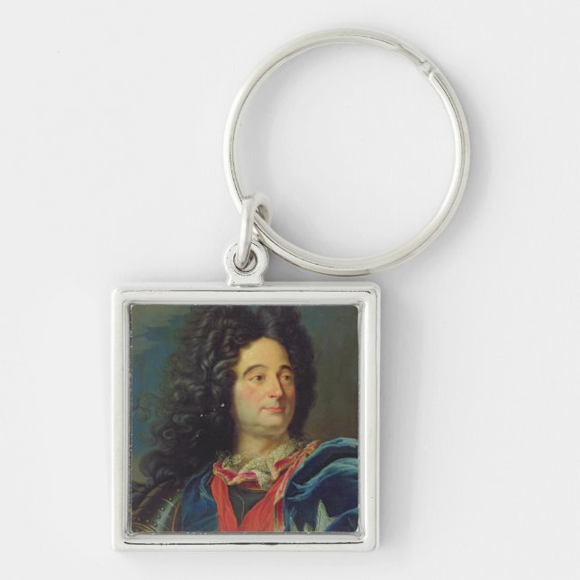 Portrait of Louis-Claude-Hector  Duke of Key Ring (Front)