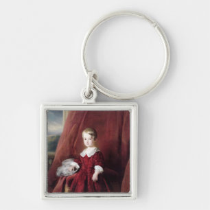 Portrait of Louis d'Orleans, 1845 Key Ring
