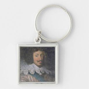 Portrait of Louis of Bourbon Count of Soissons Key Ring