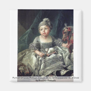 Portrait Of Louis Philippe Joseph Magnet