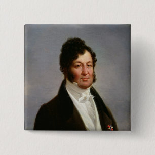 Portrait of Louis-Philippe King of France 15 Cm Square Badge